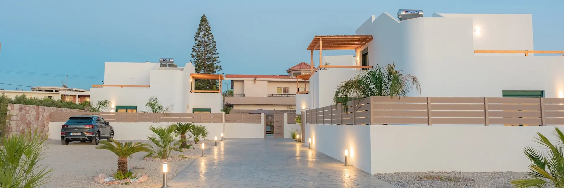 Premium villas with private pools in Theologos, Rhodes